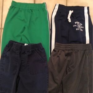 4t boys 2 pair pants 2 pair shorts
